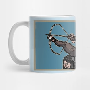 Central Asian Archer Mug